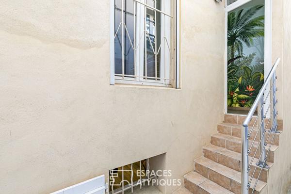 Maison de ville en coeur d’ilot proche de la rue du Poteau