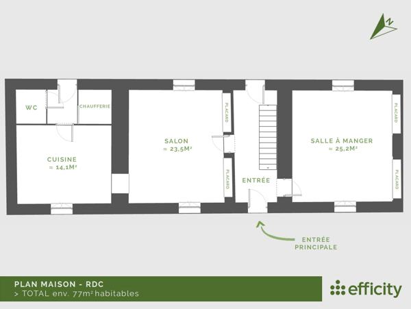 Maison
         6 pièces
        - 159 m² Exclusivité 229 000 € *