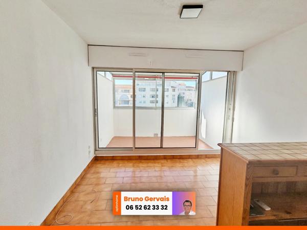 Appartement à vendre 1 pièces SETE quartier des Quilles