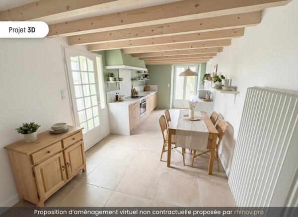 Maison à vendre |  Lourdoueix-Saint-Pierre |  4 pièces | 105 m²