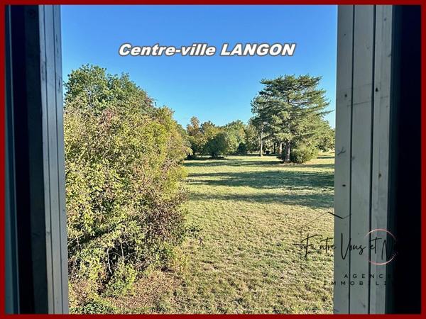 Centre-ville LANGON Maison 6 chambres + jardin + garage