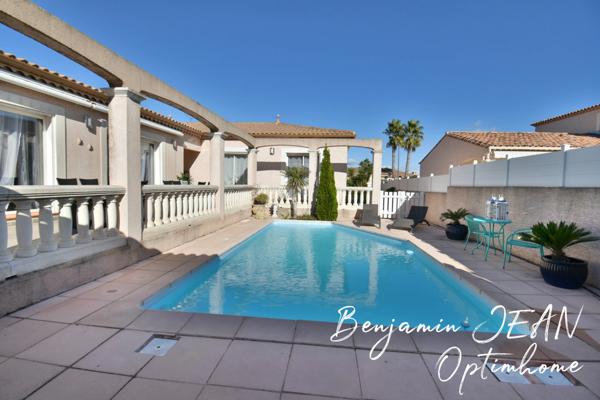 À vendre – Superbe maison de plain-pied 4 faces à Sérignan