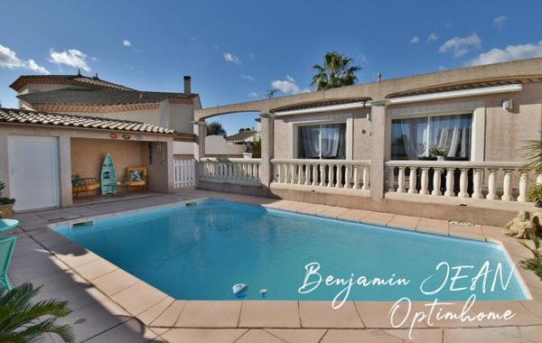 À vendre – Superbe maison de plain-pied 4 faces à Sérignan