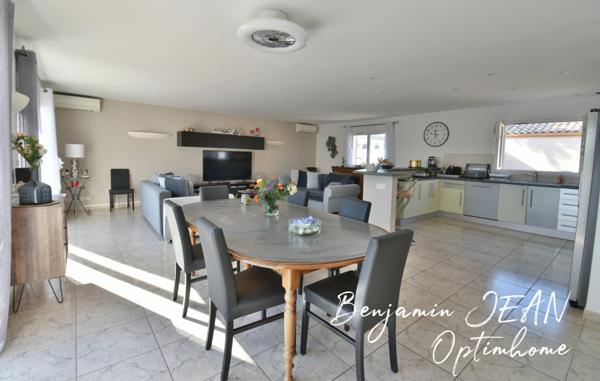 À vendre – Superbe maison de plain-pied 4 faces à Sérignan