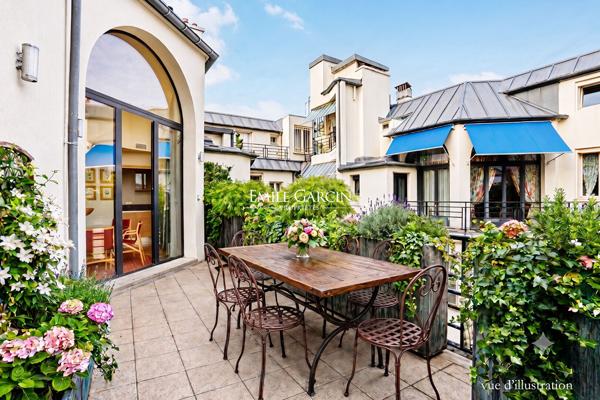 A vendre - penthouse - atelier d'artiste en duplex avec terrasse