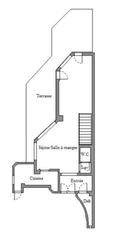 A vendre - penthouse - atelier d'artiste en duplex avec terrasse