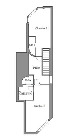 A vendre - penthouse - atelier d'artiste en duplex avec terrasse