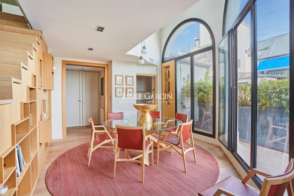 A vendre - penthouse - atelier d'artiste en duplex avec terrasse