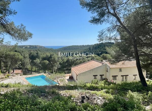 À vendre - Maison avec grande pinède - calme - aperçu mer - Ensuès-la-Redonne (13820)
