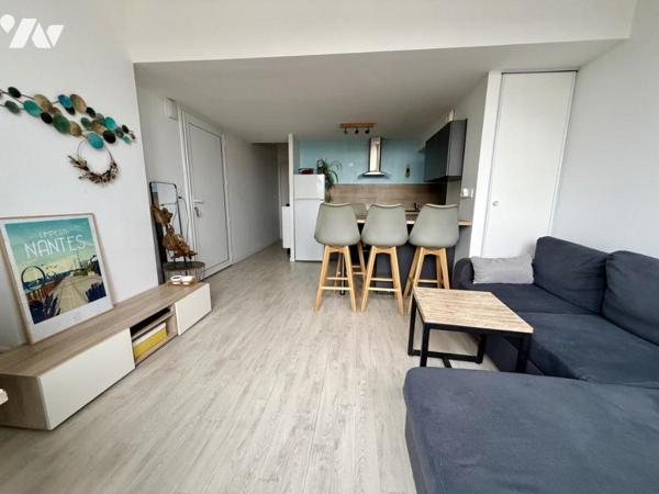 NANTES - T2 RÉCENT - 40m2 - STATIONNEMENT PRIVATIF