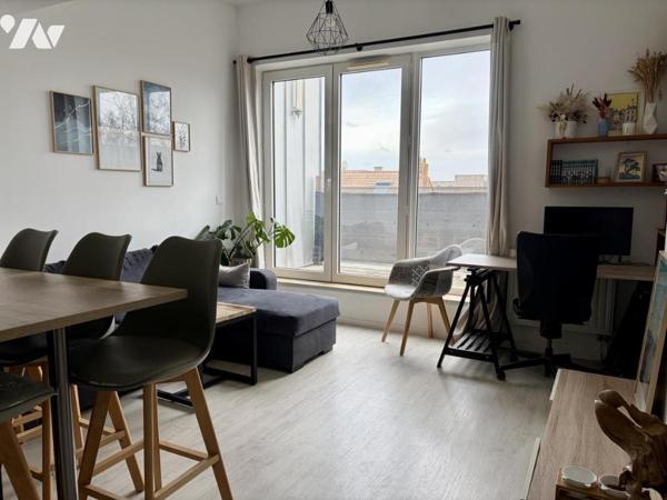 NANTES - T2 RÉCENT - 40m2 - STATIONNEMENT PRIVATIF