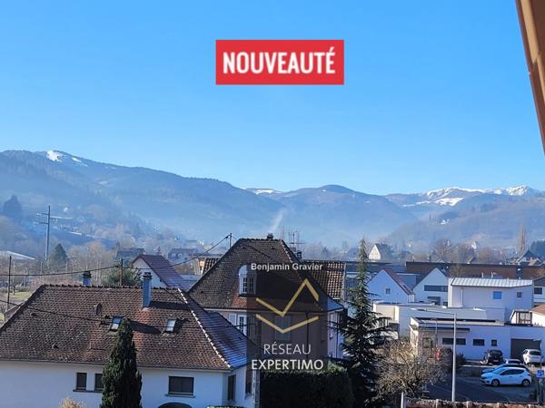 Munster (68140) Appartement lumineux T4, au calme avec jardin proche centre ville