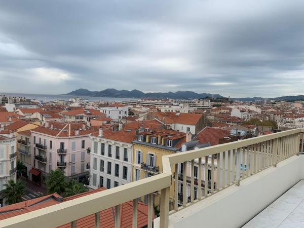 Cannes- Banane  OFF MARKET, Roof-top , 150 m² 5 pièces terrasse 180 m² et vue mer
