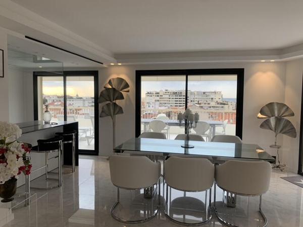 Cannes- Banane  OFF MARKET, Roof-top , 150 m² 5 pièces terrasse 180 m² et vue mer