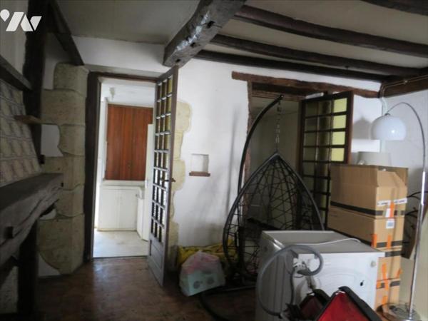 VIC-FEZENSAC, Maison de ville 77 m² + cave jardin
