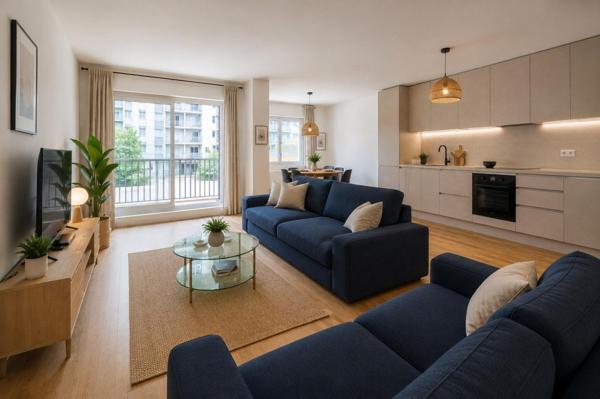Paris 11e Saint-Ambroise | 4 p de 90 m² rénové avec balcon filant de 16 m²