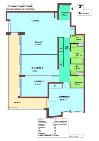Paris 11e Saint-Ambroise | 4 p de 90 m² rénové avec balcon filant de 16 m²