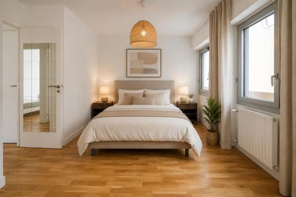 Paris 11e Saint-Ambroise | 4 p de 90 m² rénové avec balcon filant de 16 m²