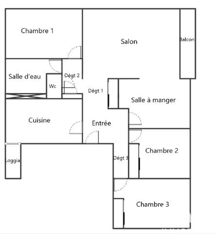 Appartement à vendre 5 pièces 112 m² Brest