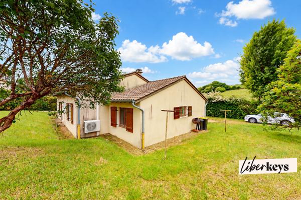 VILLA DE PLAIN PIED - TERRAIN 1050 M² - 91 M² HABITABLE - 3 CHAMBRES - GARAGE