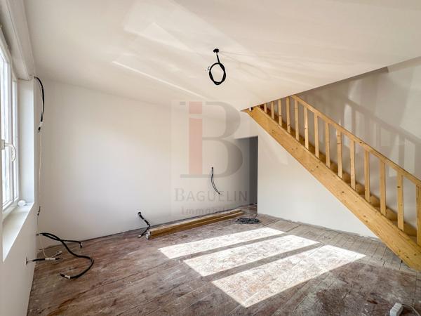 Maison de ville T3 rénovée avec Cave