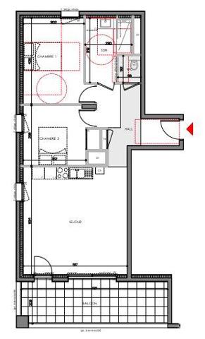 Appartement à vendre 3 pièces 68 m² Eybens