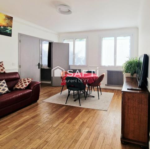 2/3 chambres, sans travaux, lumineux, proche gare