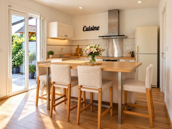 SOMAIN – 135 m² rénovés – 4 chambres – Garage – Jardin