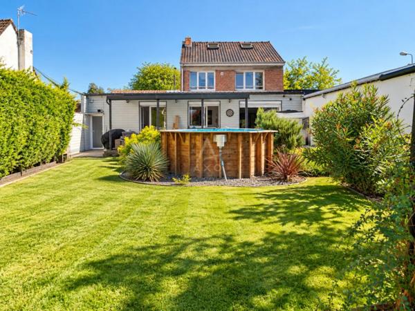SOMAIN – 135 m² rénovés – 4 chambres – Garage – Jardin