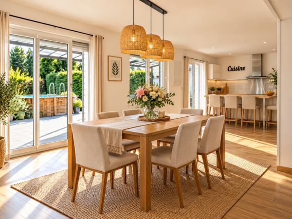 SOMAIN – 135 m² rénovés – 4 chambres – Garage – Jardin