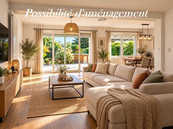 SOMAIN – 135 m² rénovés – 4 chambres – Garage – Jardin