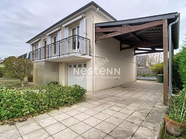 Maison à vendre 4 chambres - Cantenay-Epinard - jardin - garage