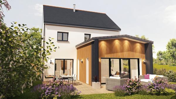 Terrain + Maison à vendre 5 pièces - 141 m²