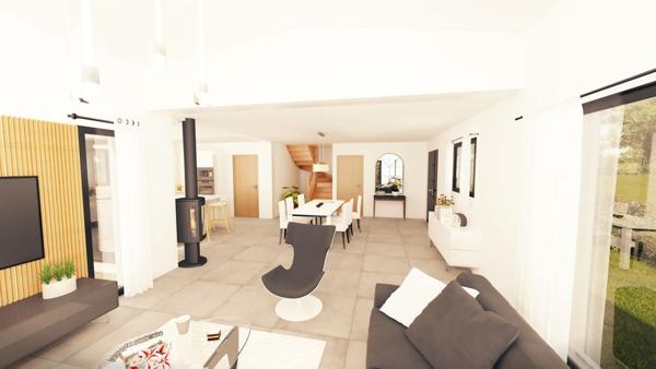 Terrain + Maison à vendre 5 pièces - 141 m²
