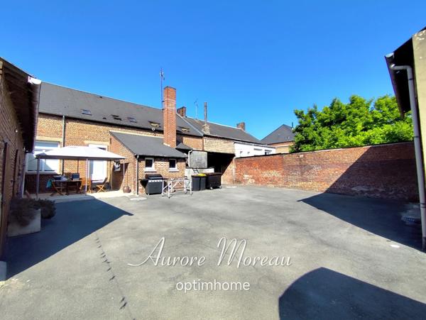 Fort potentiel pour cet ensemble habitation et commerce sur la commune de WASSIGNY (02)