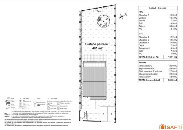 Maison 6 pièces 140 m² – Centre Saulx-les-Chartreux