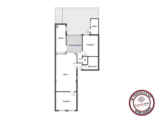 Appartement à vendre 4 pièces de 85 m²