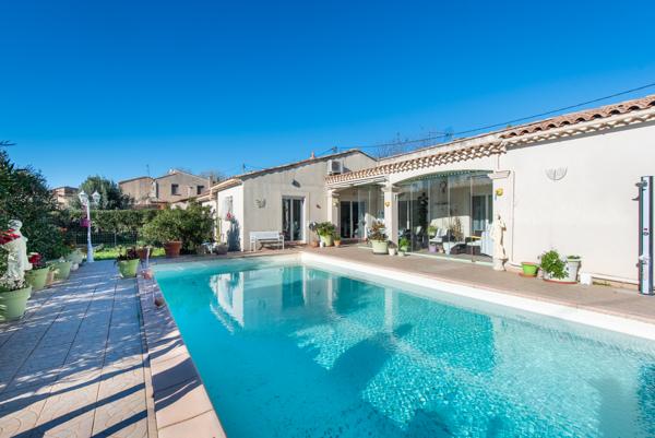 Viager occupé - La Bouilladisse 13 - Maison avec studio indépendant et piscine