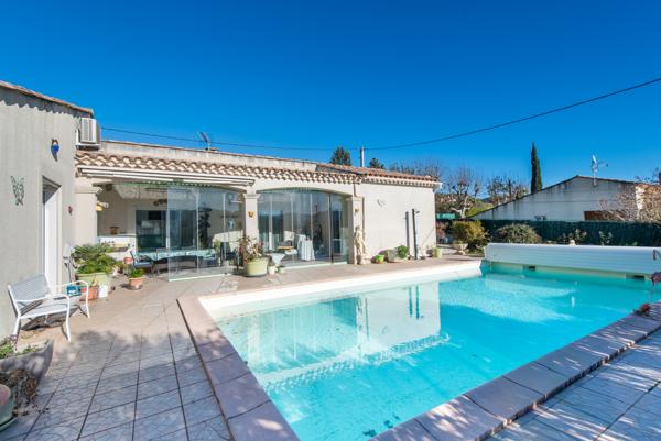 Viager occupé - La Bouilladisse 13 - Maison avec studio indépendant et piscine