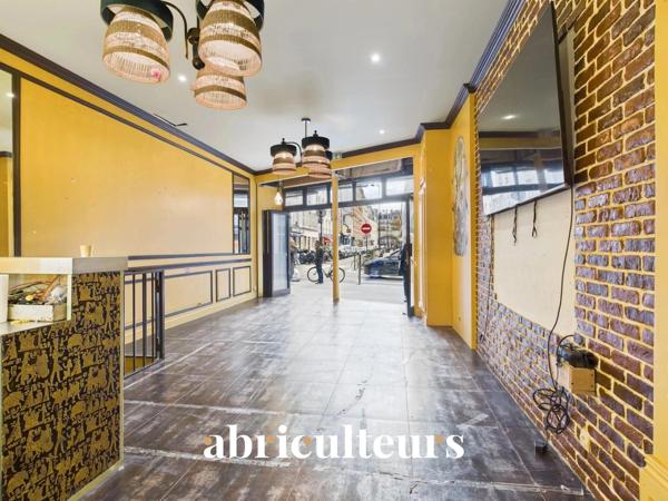PARIS 12 BASTILLE / RUE DE CHARENTON : MURS TOUS COMMERCES 76M² EMPLACEMENT PRIME AVEC TERRASSE