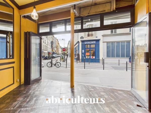 PARIS 12 BASTILLE / RUE DE CHARENTON : MURS TOUS COMMERCES 76M² EMPLACEMENT PRIME AVEC TERRASSE