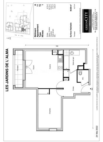 Coup de cœur assuré ! Découvrez ce superbe appartement neuf de 49 m², situé dans la résidence récente Les Jardins de l’Alma, au sein du très recherché quartier des Mûriers, à proximité de La Varenne–Champignol.

Disponible immédiatement – Jamais habité – Aucun travaux à prévoir !

Ce 2 pièces moderne et lumineux offre des prestations de qualité et un confort optimal, idéal pour une résidence principale ou un investissement locatif sécurisé.

Ses nombreux atouts :
✅ Belle pièce de vie lumineuse avec cuisine ouverte entièrement équipée
✅ Chambre confortable avec rangements
✅ Salle d’eau contemporaine + WC séparés
✅ Grande loggia couverte pour profiter d’un extérieur toute l’année
✅ Parquet massif et finitions soignées
✅ Menuiseries aluminium K-LINE haute performance (isolation thermique et phonique)
✅ Domotique et système d’alarme intégrés
✅ Chaudière individuelle à condensation économique
✅ Résidence récente sécurisée avec ascenseur
✅ Faibles charges
✅ Place de parking privative en sous-sol sécurisé
✅ Garanties constructeur encore en cours

Un emplacement privilégié :
À quelques pas des commerces, écoles, transports et services, dans un quartier calme et en plein développement, cet appartement bénéficie d’un cadre de vie recherché entre dynamisme urbain et environnement résidentiel.
Venez vite nous rendre visite, car cette opportunité ne restera pas disponible longtemps
Raoul GALULA Tel : 0629465534