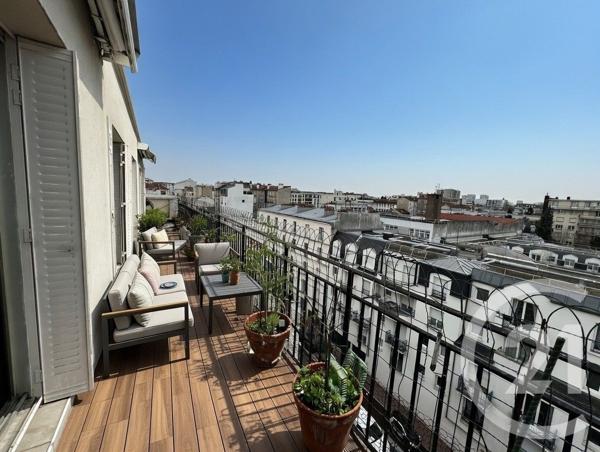 Appartement F5 à vendre  5 pièces - 107 m 2   PARIS  - 75013