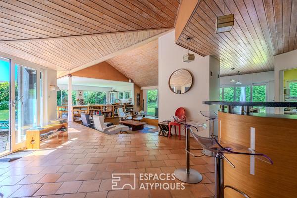 Maison d’architecte à proximité de l’Erdre