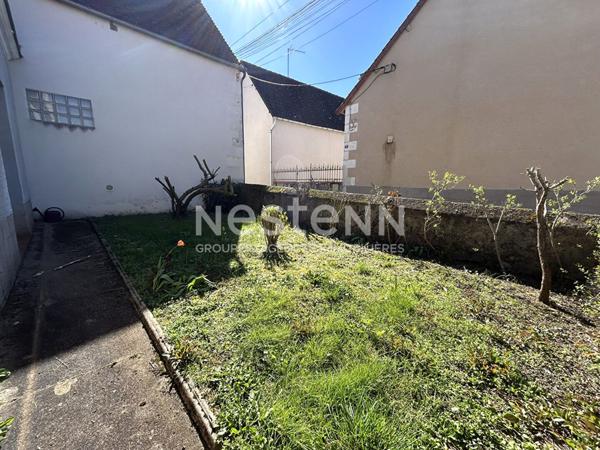MAISON DE VILLE DE PLAIN-PIED 2 CHAMBRES SANS TRAVAUX PROCHE COMMERCES CHABRIS (INDRE 36)