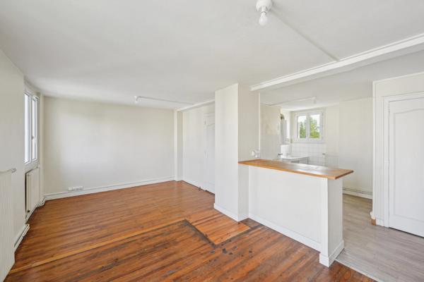 Appartement non meublé Type 3 de 61m² avec balcon et cave à Bordeaux