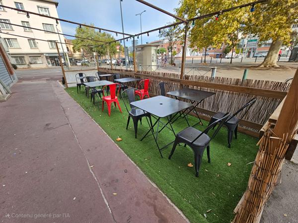 Ensemble immobiliers Murs et fond de commerces Toulouse 68 m2 avec terrasse