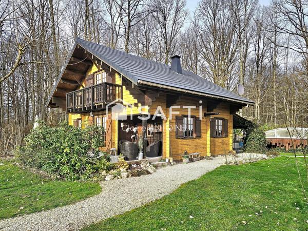 Charmant chalet 6 personnes dans domaine privé avec étangs
