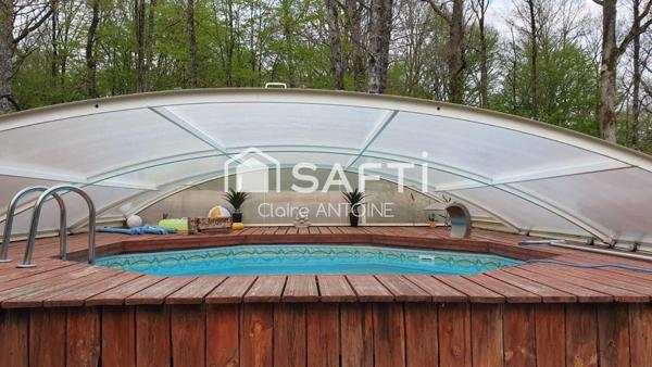 Charmant chalet 6 personnes dans domaine privé avec étangs