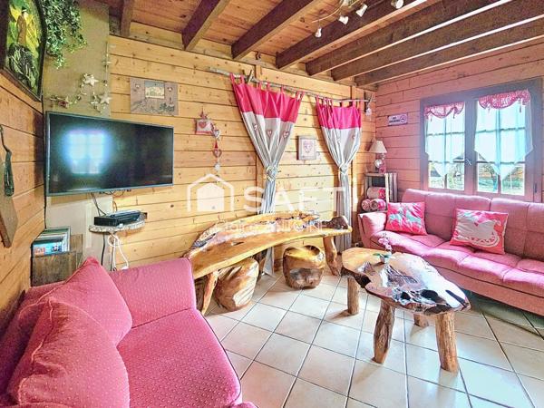 Charmant chalet 6 personnes dans domaine privé avec étangs